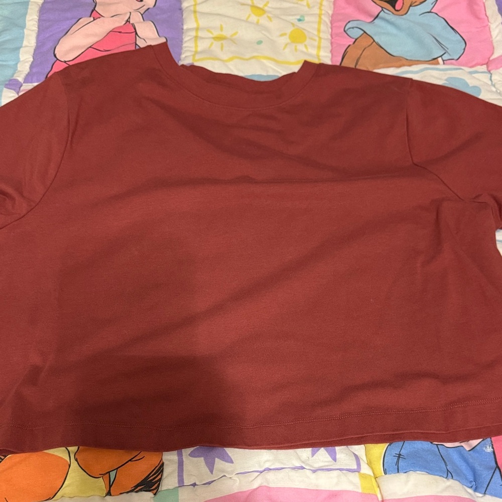 a new day Brick Red Top